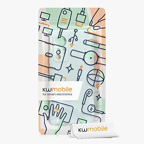 Калъф kwmobile е Съвместим с Xiaomi 12 / 12X - Калъф от мека матова TPU със защитата на камерата - Cool Mint