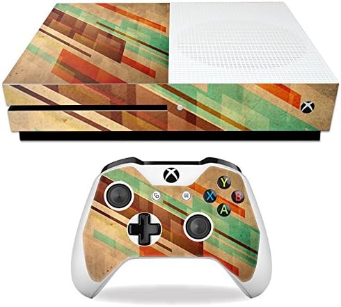 Корица MightySkins, съвместима с Microsoft Xbox One S - Абстрактно дърво | Защитно, здрава и уникална Vinyl стикер | Лесно се нанася,