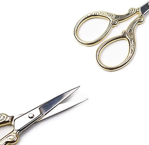 XIAOFANG Fangxia Store Малки Ножици за бродиране и Шиене на Бродерия Портновские Ножици от Неръждаема Стомана за рязане на Шевни