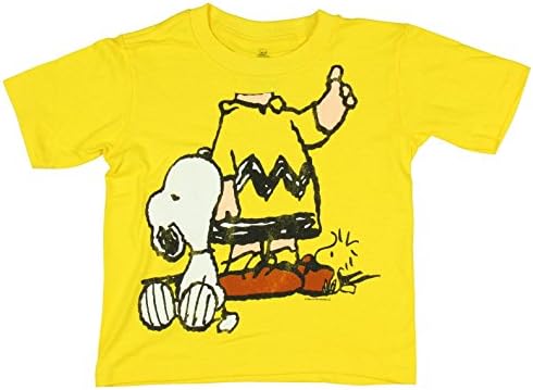 Тениска с къс ръкав Peanuts Boys за момчета