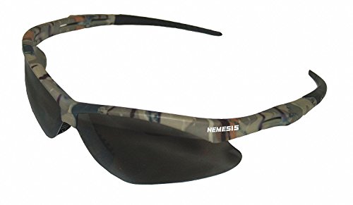 Защитни очила Jackson Safety 22608 V30 Nemesis в камуфлажна ръбове, Стандартни, Прозрачни (опаковка от 12 броя)