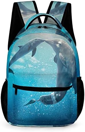 Случайни Раница Dolphin Daily Bag Пътен Раница С Голям Капацитет Bookbag