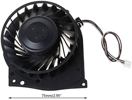 Вентилаторът на Вътрешното охлаждане Melocyphia Охладител за видео Игра конзола PS3 Super Slim 4000 4K CECH-4201B KSB0812HE