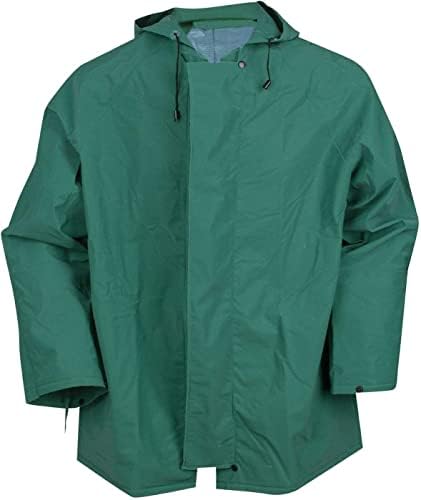 Cordova RS452G2XL Apex FR . 45 мм, Зелен костюм от PVC/Найлон/PVC, Костюм от 2 теми за киселини/Химикали, Ограничена Пожароустойчивост,