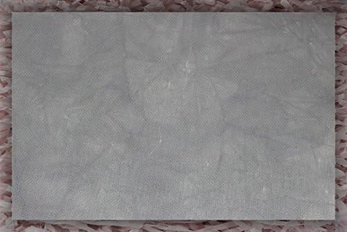 Плат ръчно рисувани 11 Count Aida, Бродирани кръстат бод (Zweigart) - 58 x 65 - Бурен Skies, Тъмно сив