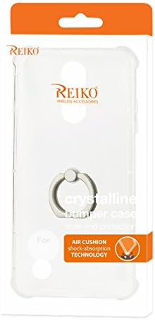 Безжична калъф-броня Reiko Lg Aristo на Прозрачна въздушна възглавница с Кольцевым притежател на Прозрачен цвят
