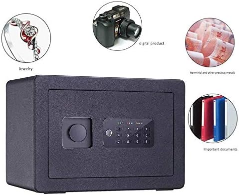 IRDFWH Големият електронен цифров сейф за бижута, домашна сигурност-имитация на заключване на сейфа (цвят: E)
