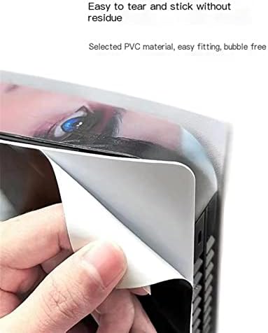 FXCON Аниме за PS5 Дигиталното издание на Кожата за конзоли и контролери Vinyl Стикер Здрава, устойчива на надраскване, съвместим