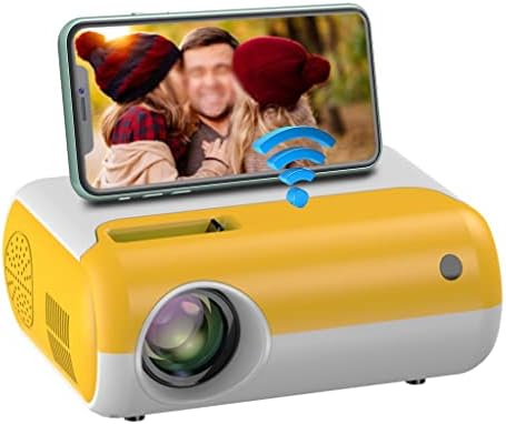 Проектор ZLXDP P80 Поддръжка на 1080p 3800 Мини WiFi Проектор За Домашно Кино Movie LED Projetor