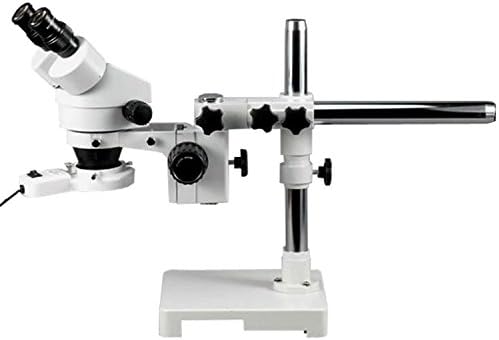 Професионален Бинокъла на Стереоскопични увеличение на микроскопа AmScope SM-3Б-FRL, окуляры WH10x, увеличаване на 7X-45Ч, обектив
