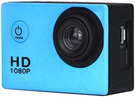 СВЕРХМАЛАЯ сверхпрочная водоустойчива камера с функция за запис на нощни снимки (синя)