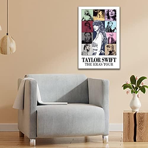 Плакат IOFEER Taylor%Swift, Корица на албума, Плакат, Декорация за Стая, Стенно Художествено Украса за Спални, Обзавеждане за хотели, 12x18 инча, Без рамка (модел-9)