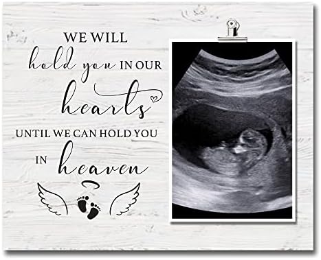 Рамки за снимки ZENNLAB при выкидыше при загуба на бременност, Подарък за спомен От Загубата на дете - Ние Ще пази В сърцето Ни,