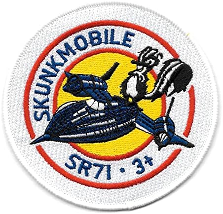 SkunkMobile SR-71 3 + Коллекционный Кръпка Skunk Works
