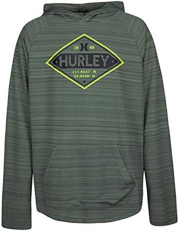 Тениска с качулка и дълъг ръкав за момчета Hurley_discontinued