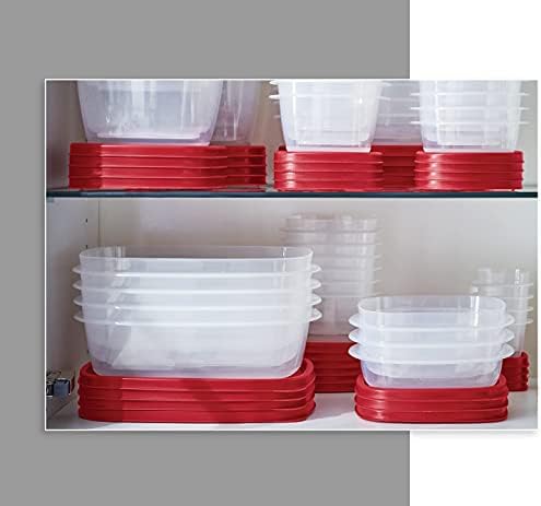 НОВИ Оригинални капачки Rubbermaid за замяна Лесно да намерите капаци за контейнери за съхранение на продукти за 3, 5 и 7 чаши,