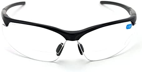 V. W. E. Бифокални Спортни Очила с двухфокусными прозрачни лещи За четене - Сертифициран Ansi Z87.1