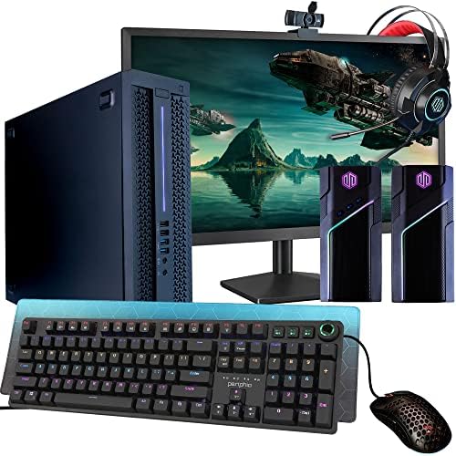 Игри настолен компютър Blair Technology Group RGB | Core i5 + GeForce GT 1030 с 2 GB графичен процесор | PC Игри 1080p | 16 GB оперативна