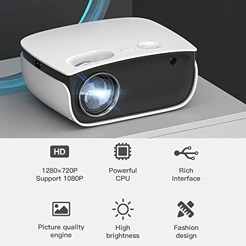 Мини Проектор KARCLE WiFi, Портативен видео проектор 7500Л за домашно кино/употреба на открито, Проектор Full HD 1080P, Поддръжка