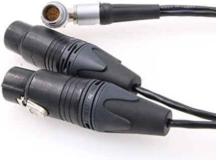 Входен кабел ZBLZGP Audio Breakout с 10 на контакти в Двойна 3-Пинов XLR за Видео Atomos Shogun Flame Monitor Recorder (директен