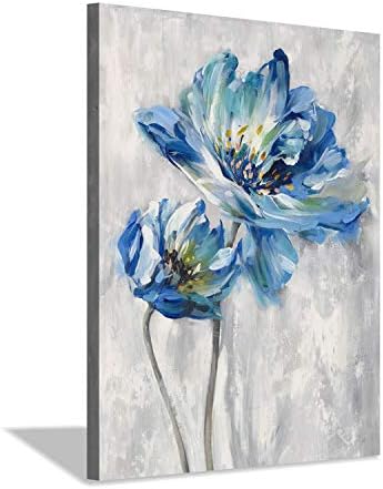 Галерия Харди Набор от снимки за сините цветове с размер 12 x 16