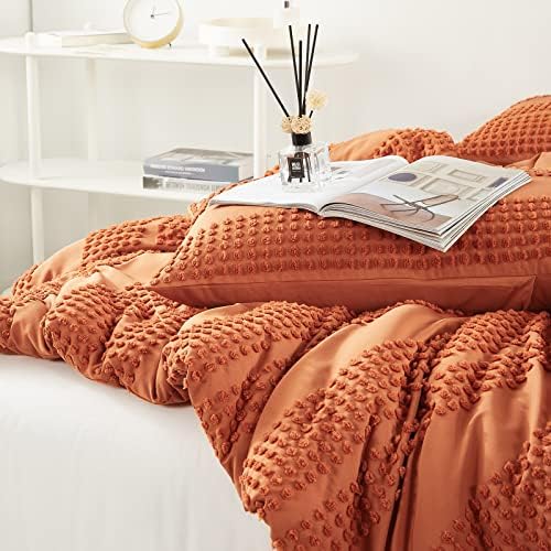 Комплект одеяла Cupocupa Queen с Карамелизирани дрямка, Комплекти Спално бельо за двойно легло, 3 бр. Одеало в стил Бохо, Меко Пушистое