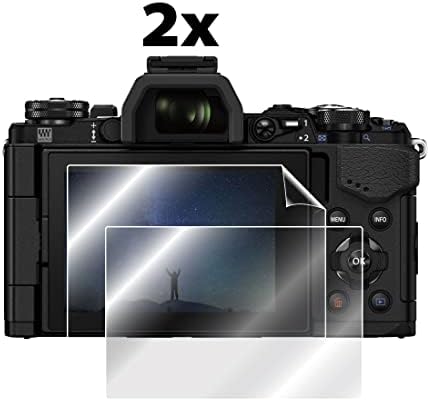 Защитно фолио IPG за фотоапарат OLYMPUS E-M5 Mark III (2 единици) Невидима защита на екрана - качество HD / Самовосстанавливающаяся
