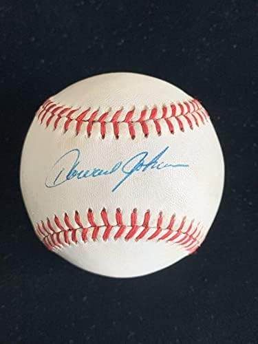 Хауърд Джонсън Тайгърс Метс е ПОДПИСАЛ Официален Бейзбол Ела Боби Браун с голограммой - Бейзболни топки с Автографи