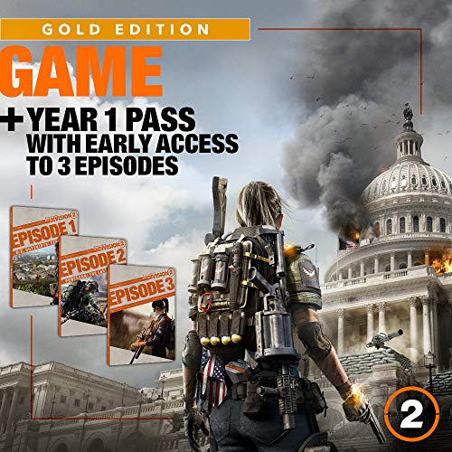 Tom Clancy ' s The Division 2 - gold edition стоманена книга за Xbox One