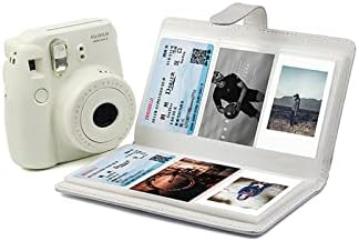 Фотоалбум с шарките, 3 инча, 96 джобове, мини-снимка, която е съвместима с Fujifilm Instax Polaroid Mini 11/8/9/7 s/25/70/90 Държач