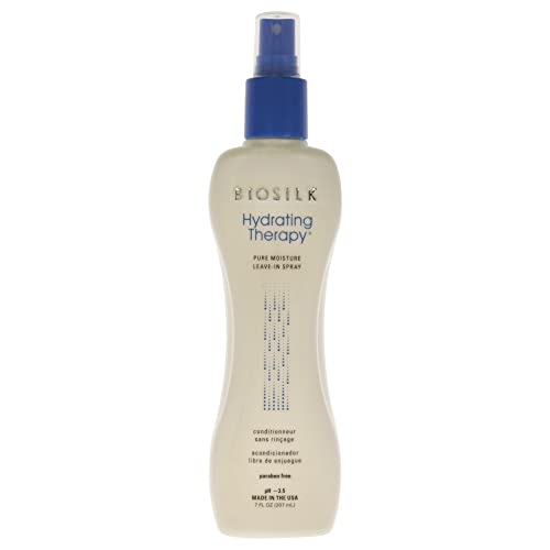 Незаличими климатик-спрей Biosilk Hydrating Therapy Pure Moisture | 7 Мл | Възстановява влажността на косата и ги прави твърди |