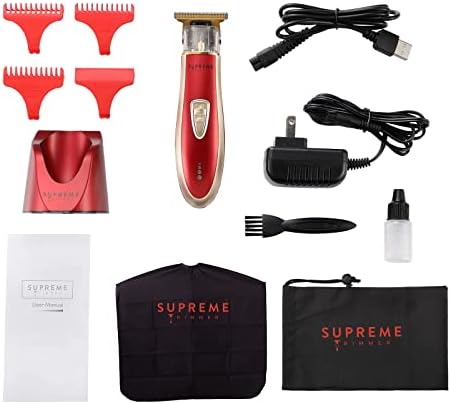 Машинка за Подстригване на коса Supreme Trimmer ST5220, Машинка за оформяне на Брада за мъже, Професионална Безжична Машина за Подстригване