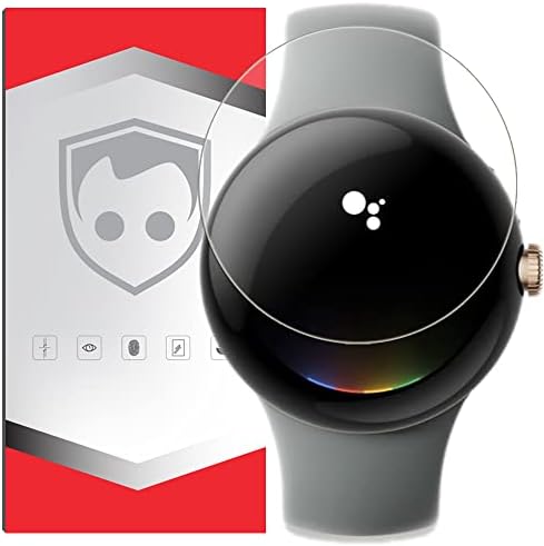 Spectre Shield (8 опаковки със защитно фолио за екрана Google Pixel Watch, защитно покритие за екрана, Удобни Аксесоари, Гъвкав