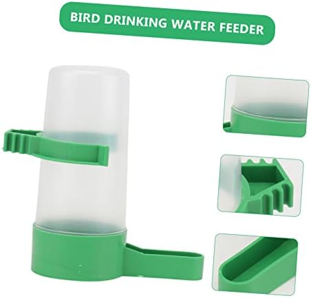 Yardwe 1 комплект Ясла за Пиене Птици Бутилка За вода за Животни Пиенето за Птици Автоматична Ясла Пиенето за Птици Се за Папагали