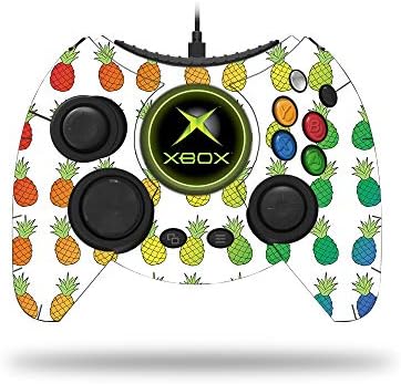 Кожата MightySkins, съвместим с контролера на Microsoft Xbox One Hyperkin Дюк - Оптимистичните Ананас | Защитно, здрава и уникална