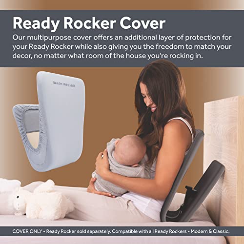 Свалящ се Ready Rocker Blue за преносим детски люлеещи се столове, Машинно пране, Необходим за майки и бащи, детски душ, Висококачествен найлон и Ликра - Sky
