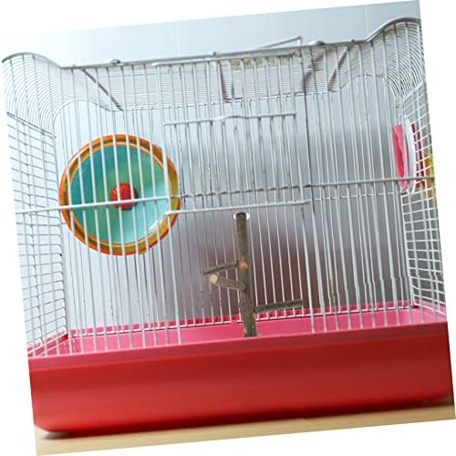 POPETPOP 1 Комплект за Стоящ Шест Аксесоари за клетка за Клетки и Аксесоари за Птици, Играчки за Птици на Клонка Птичи Костур Жердь