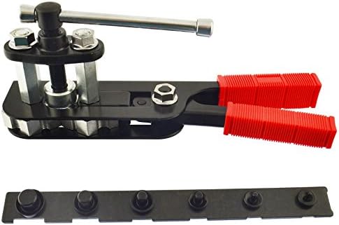 Инструмент за развальцовки спирачни тръби С да използвате единични/Двойни развальцовками 3/16 - 5/8 6 размери Laser LSR31