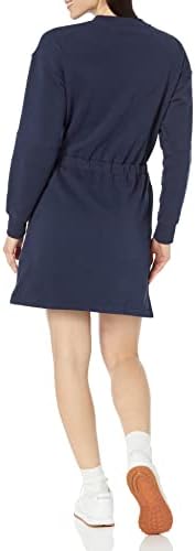 Жена трикотажное рокля-hoody Essentials с висока талия (на разположение в големи размери)